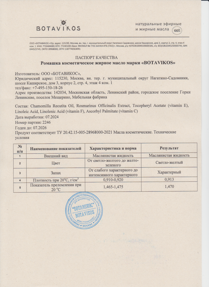 Паспорт №072024